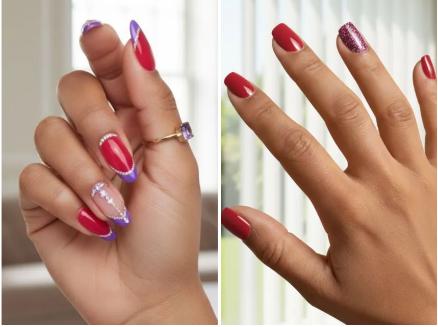 10 Chic Red and Purple Nail Trends You Need to Try Now