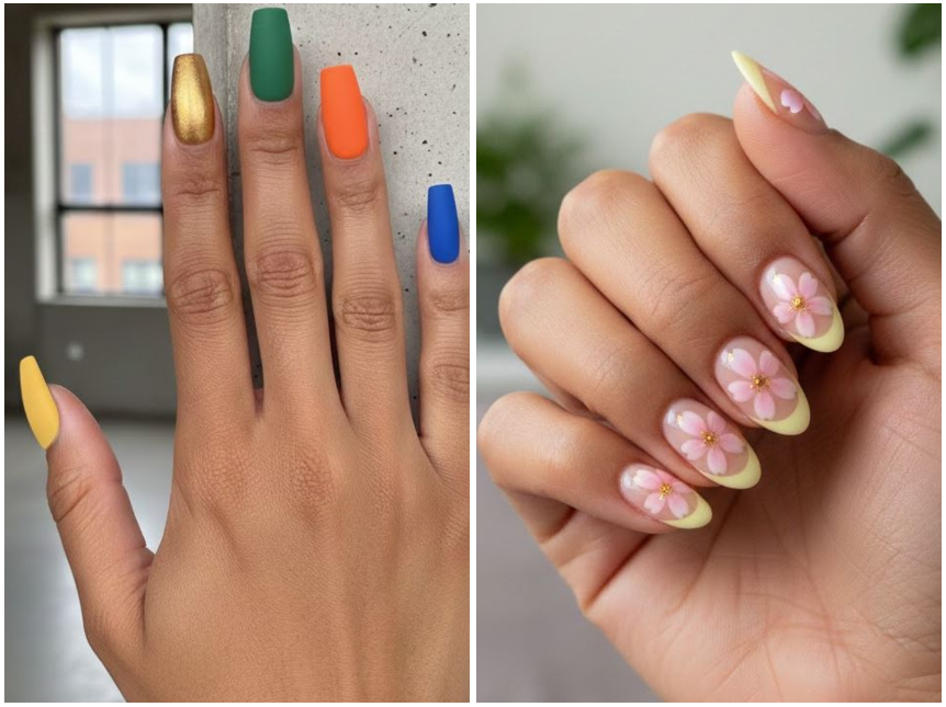 10 Chic Yellow And Gold Nail Trends You Need to Try Now