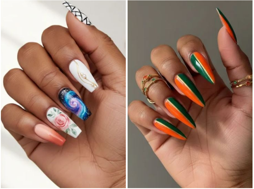 10 Chic Orange and Green Nail Trends You Need to Try Now