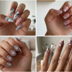 20 Chic Pink And Grey Nail Trends You Need to Try Now