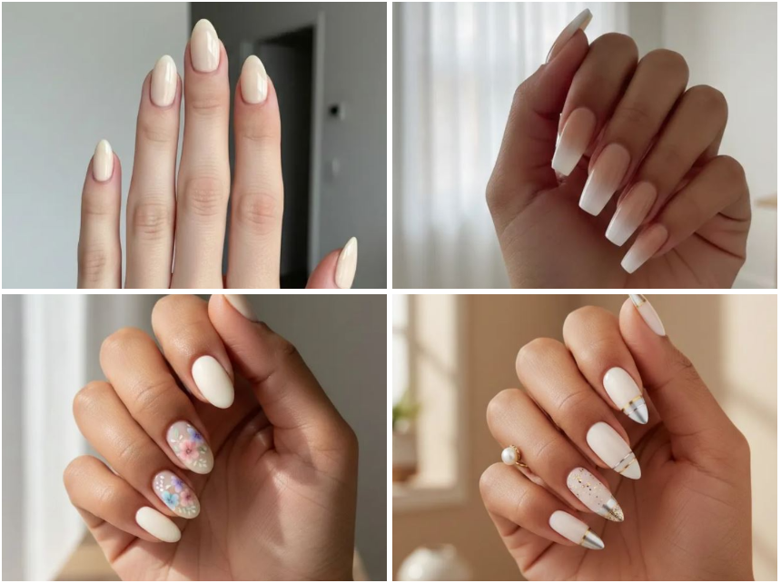 Cream Nails: The Quintessential Canvas for Elegant Manicures