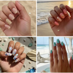 15 Beach Wedding Nail Designs for a Perfect Seaside I Do Day