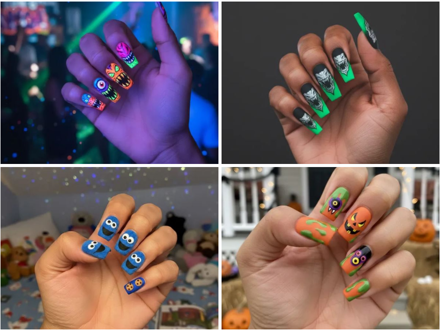 15 Attention-Grabbing Monster Nails That Shows Fearless Style