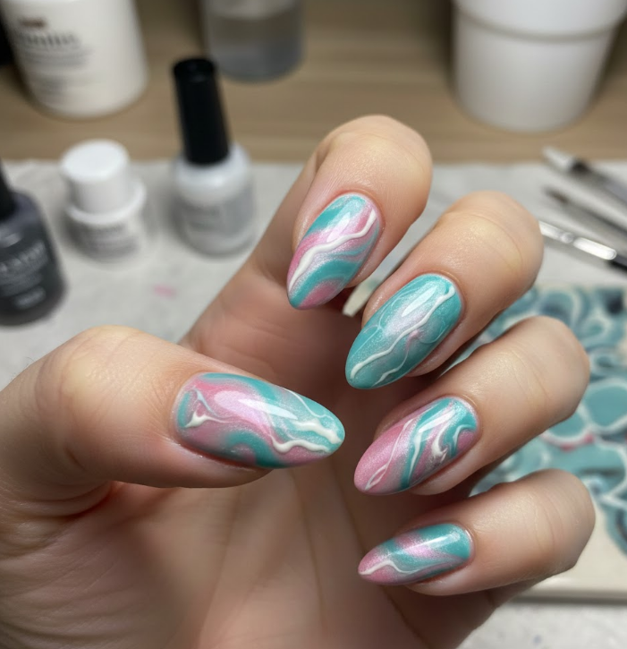 The 10 Pink & Teal Palette: A Guide to Sophisticated, Playful Nail Art
