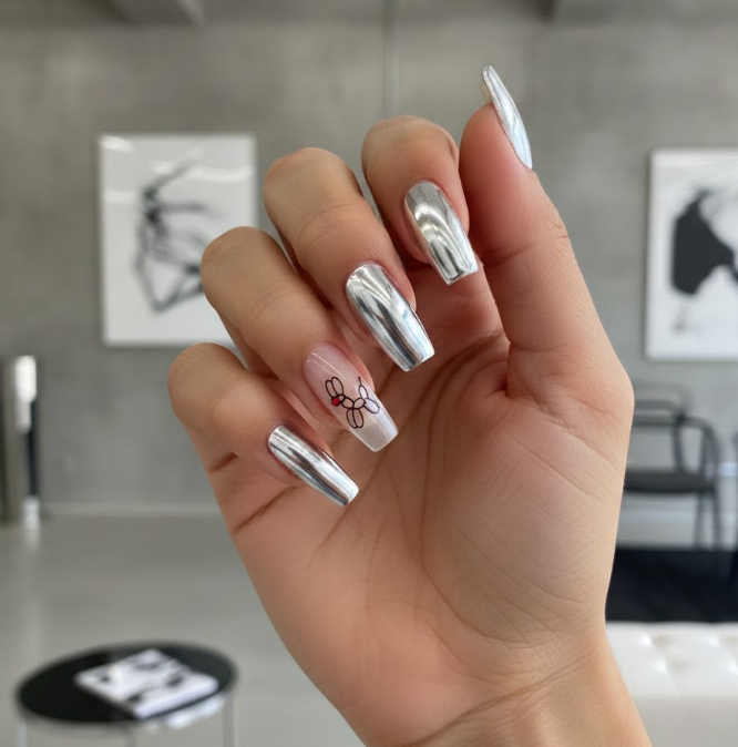 clown nails