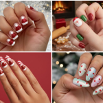 santa hat nails: your festive manicure guide to christmas cheer!