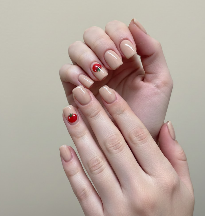tomato nails