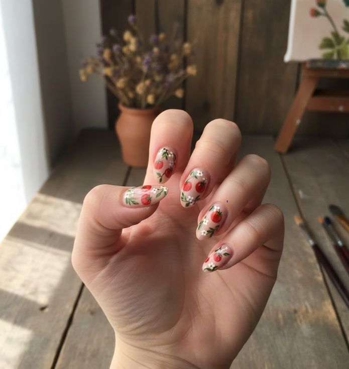 tomato nails