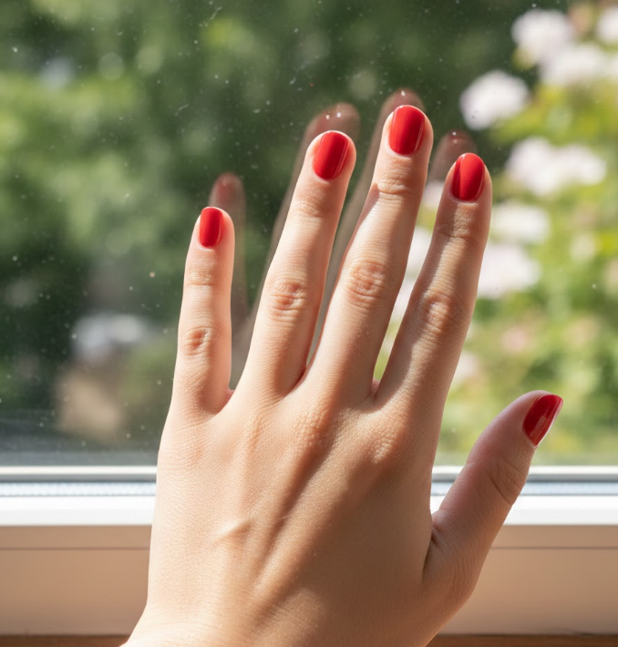 tomato nails
