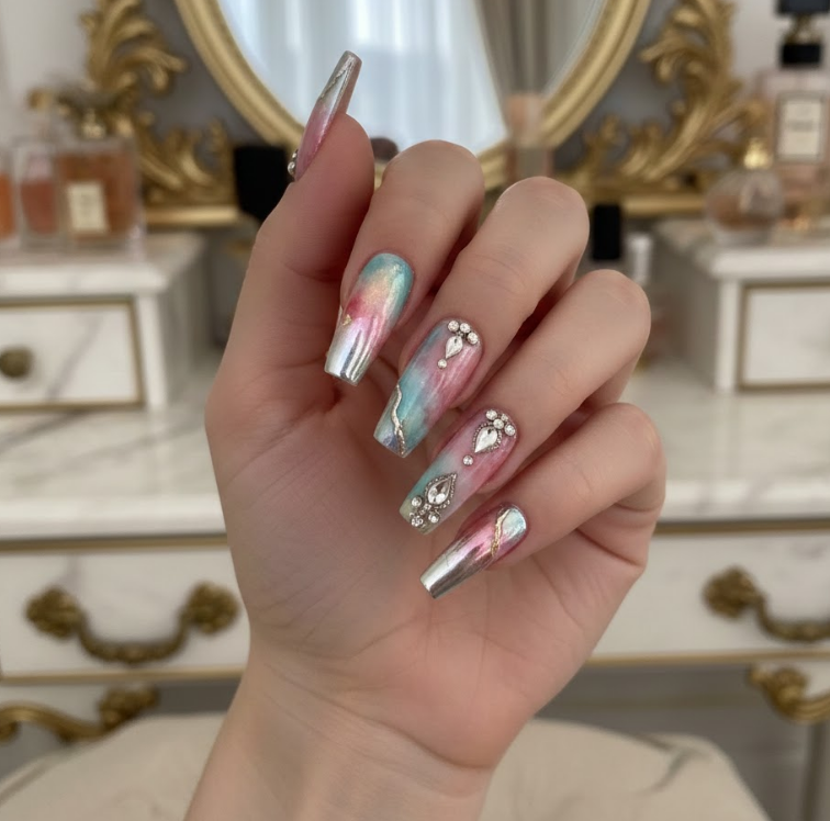 10 Eye-Catching Watercolor Nail Trends You’ll Want to Try Now — Draft