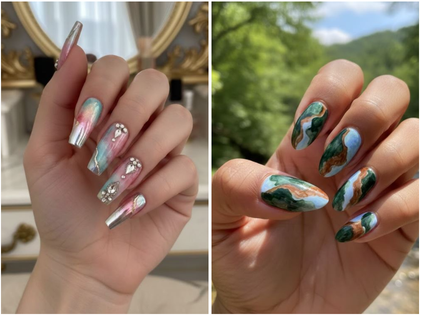 10 Eye-Catching Watercolor Nail Trends You’ll Want to Try Now