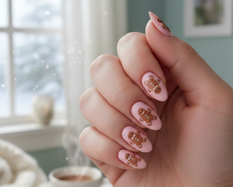 gingerbread nails
