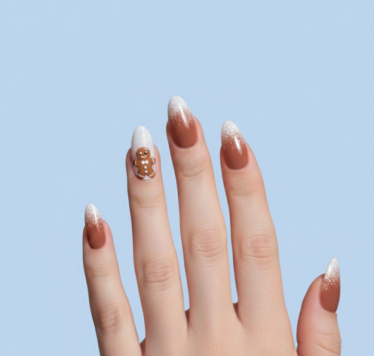 gingerbread nails