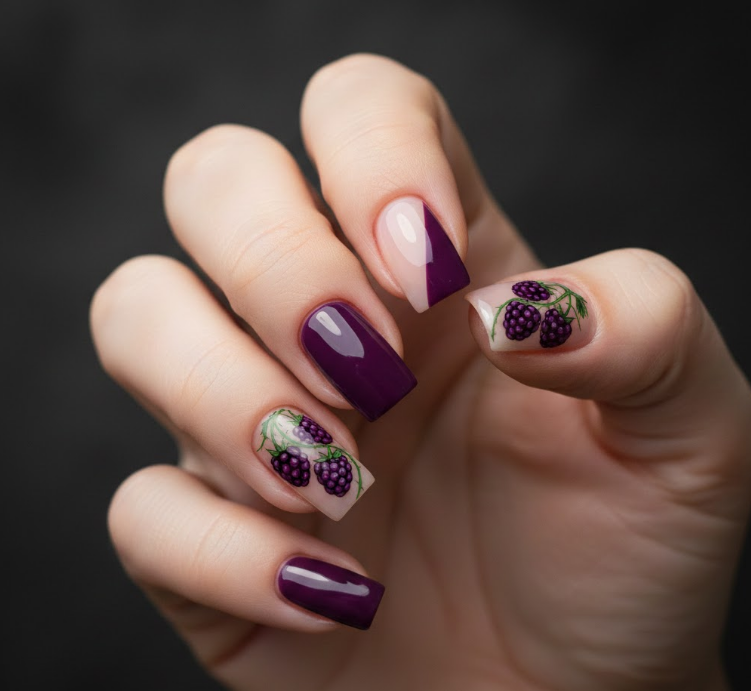 fruit water nails
