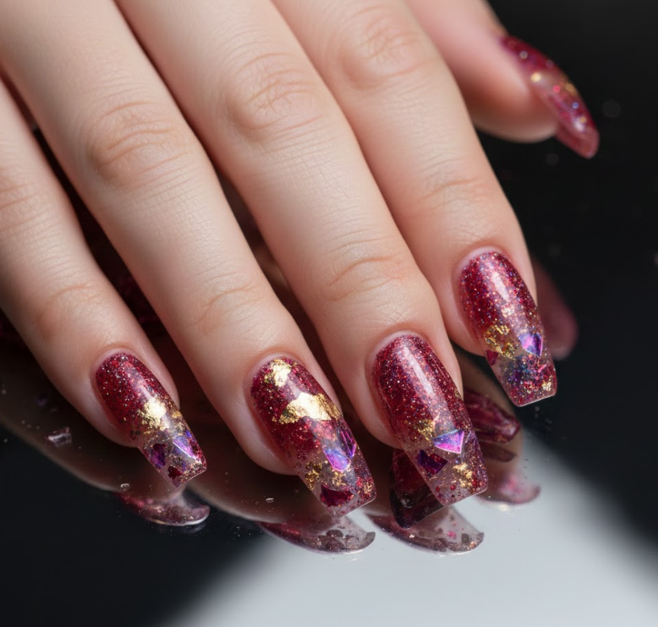 fruit water nails