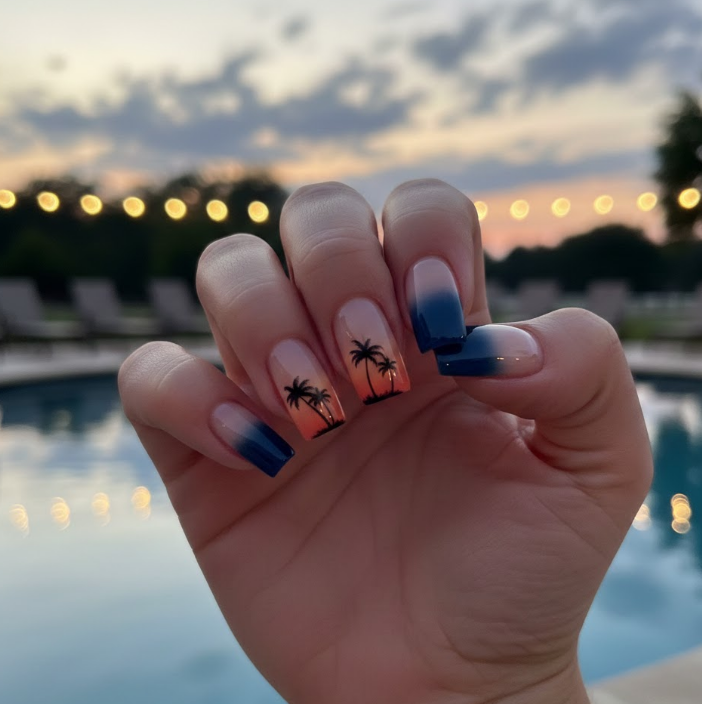 fruit water nails