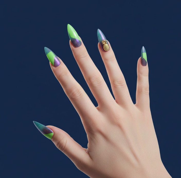 fruit water nails