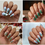 christmas tree nails