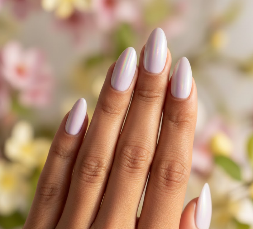 easter egg nail