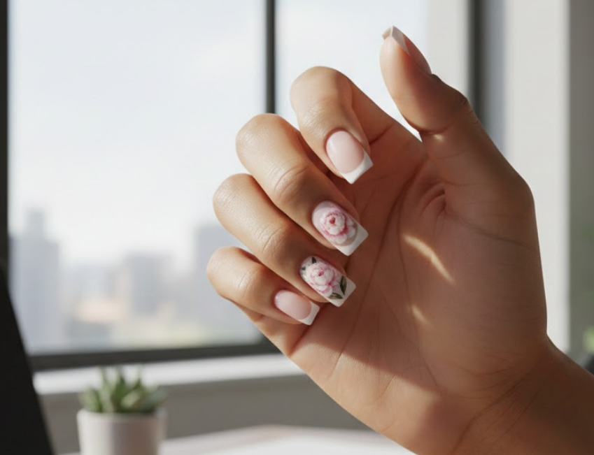 peony nails