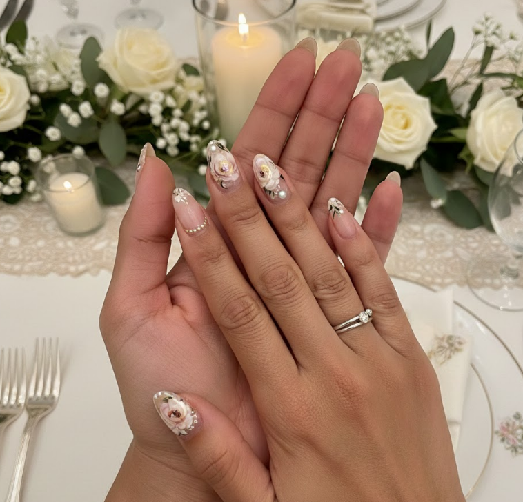 peony nails