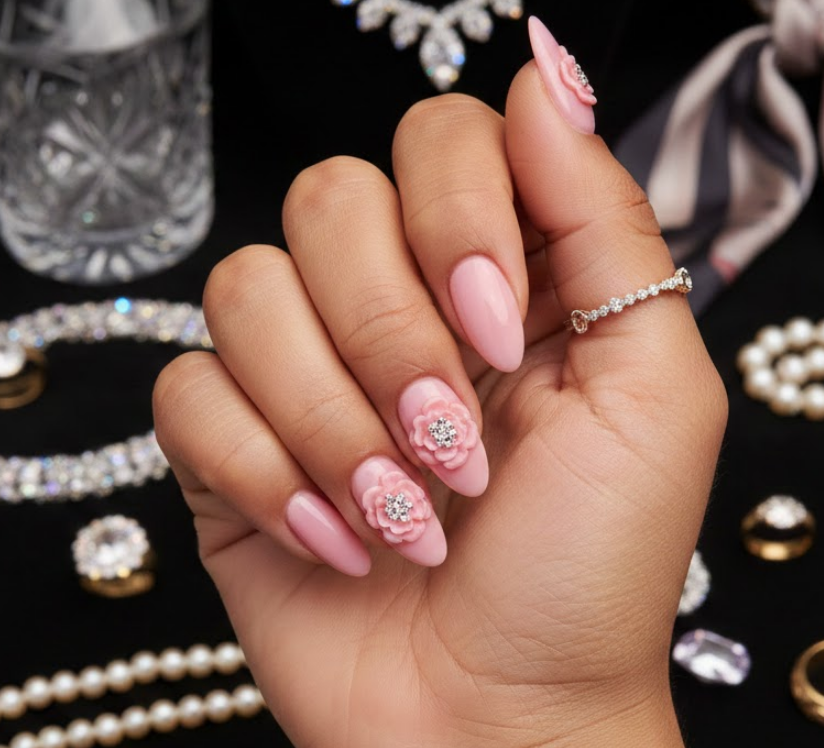 peony nails