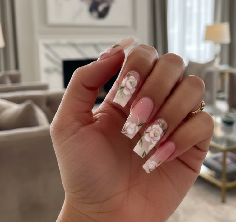 peony nails