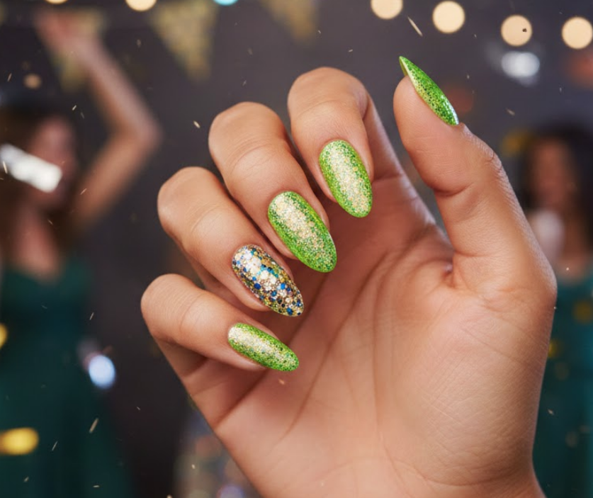 lime nails