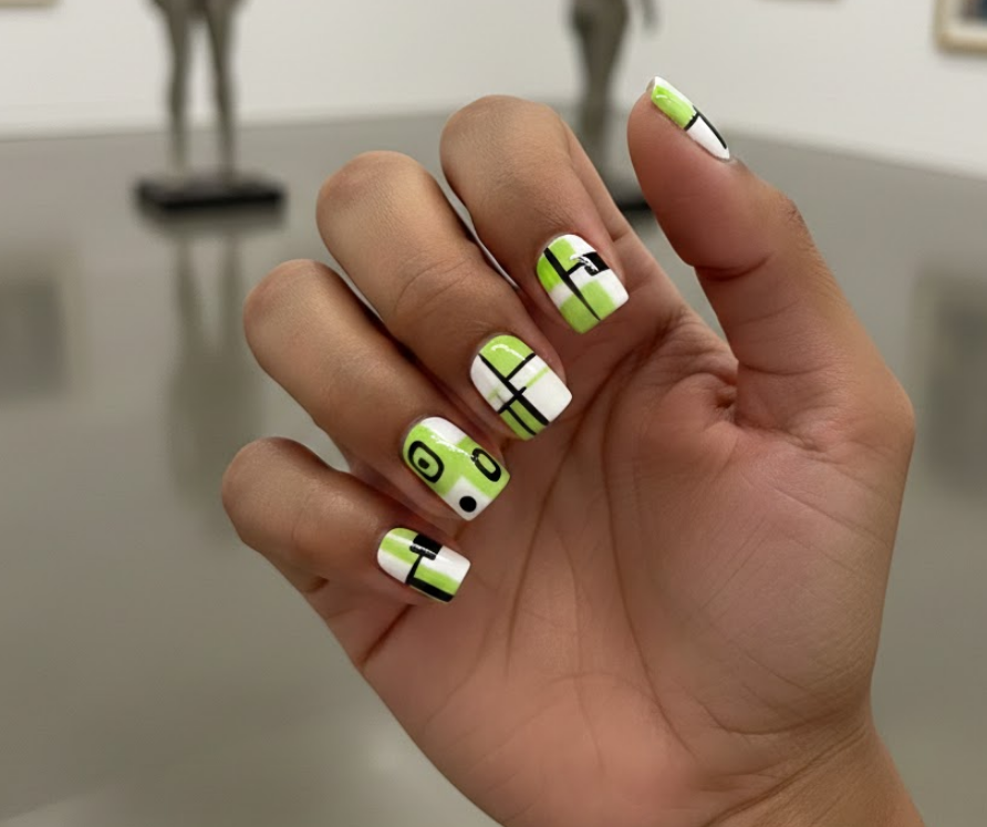 lime nails