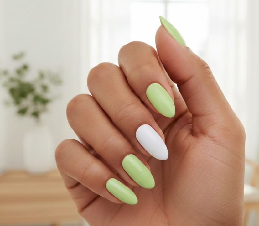 lime nails