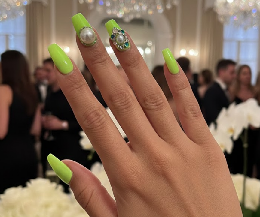 lime nails