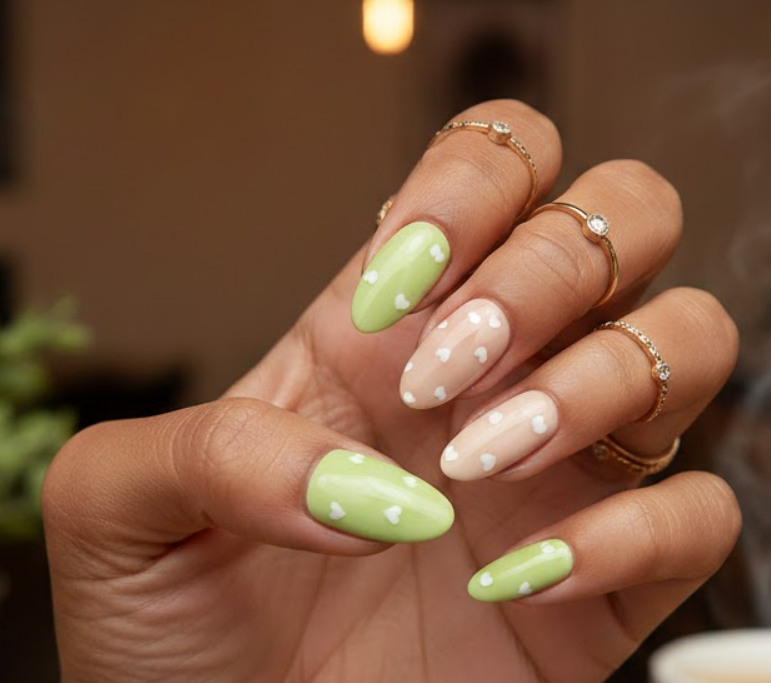 lime nails