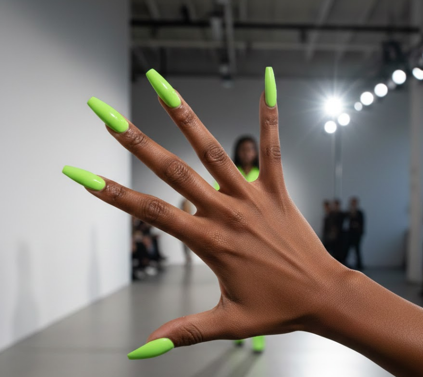 lime nails