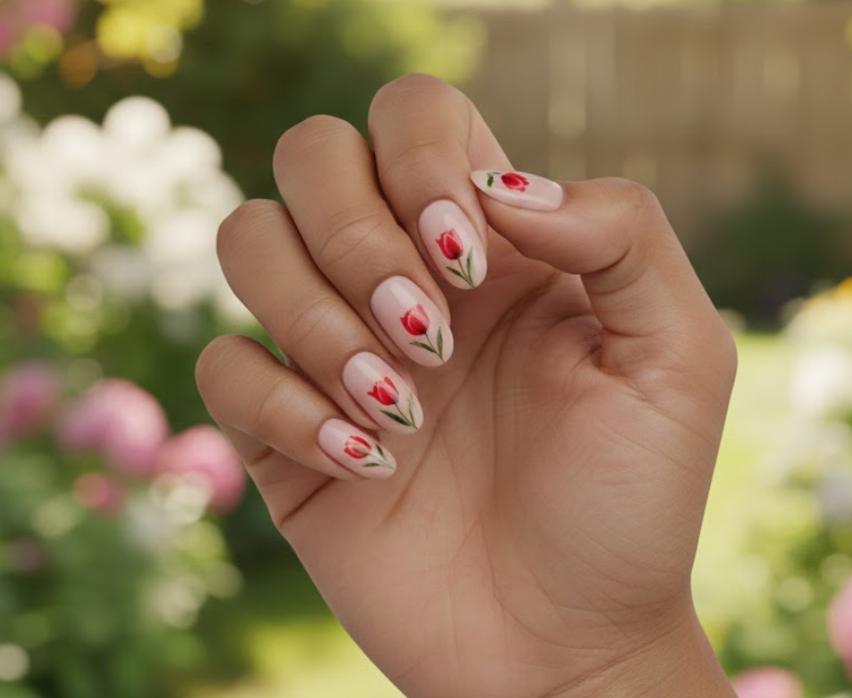 tulip nails