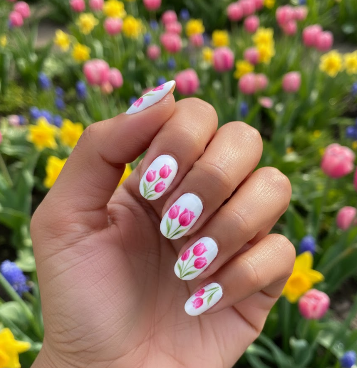tulip nails