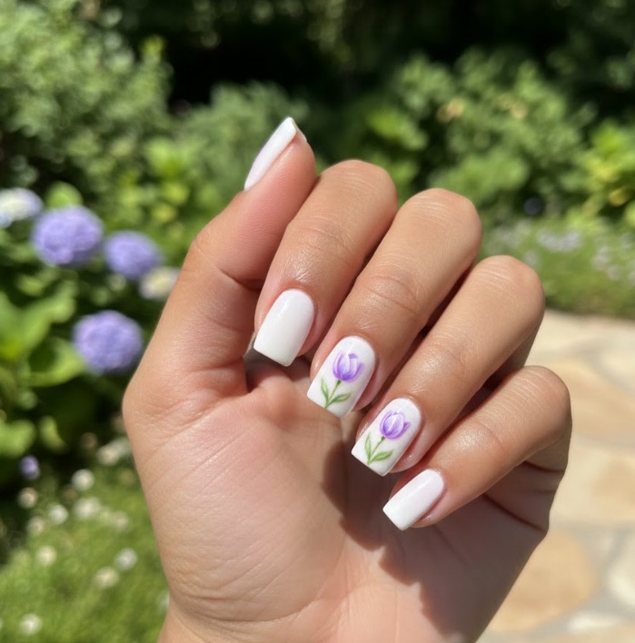 tulip nails