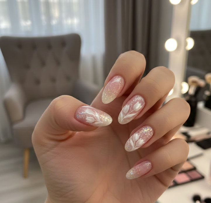 tulip nail designs