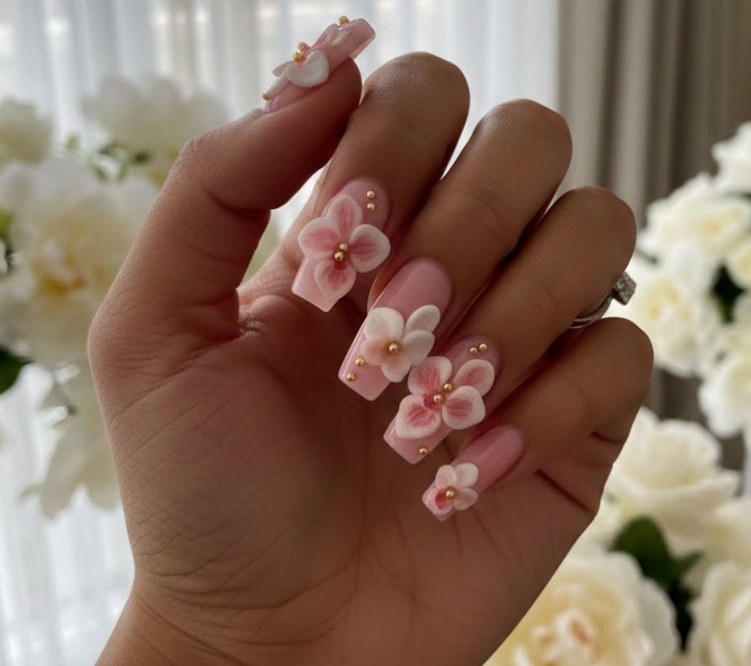 orchid nails
