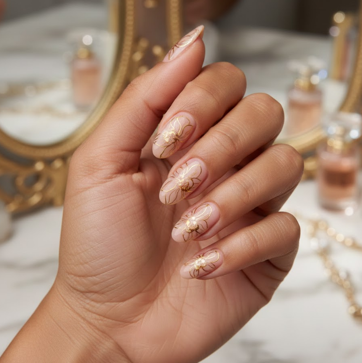 orchid nails