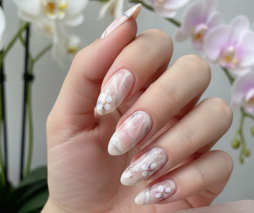 orchid nails
