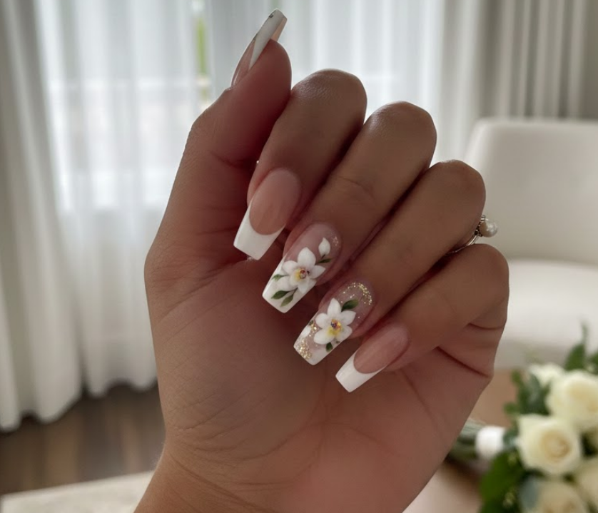 orchid nails