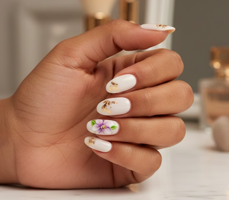 orchid nails