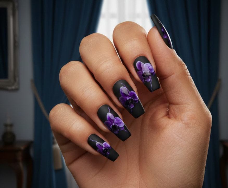 orchid nails