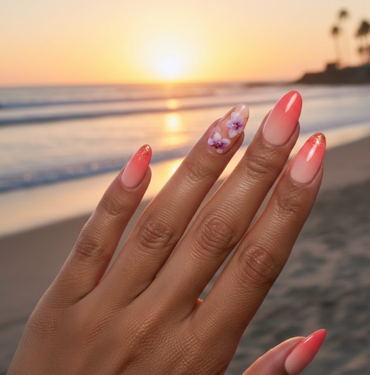 orchid nails
