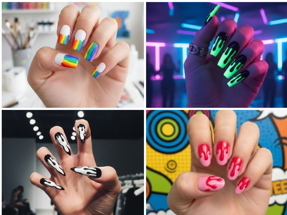 20 Eye-Catching Drip Nail Trends You’ll Want to Try Now