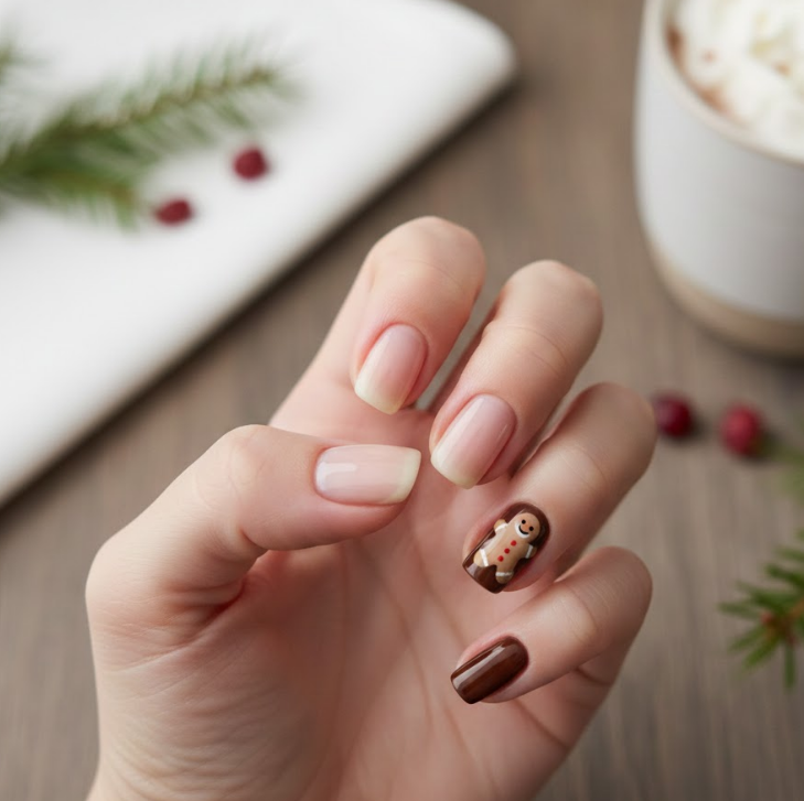 gingerbread nails