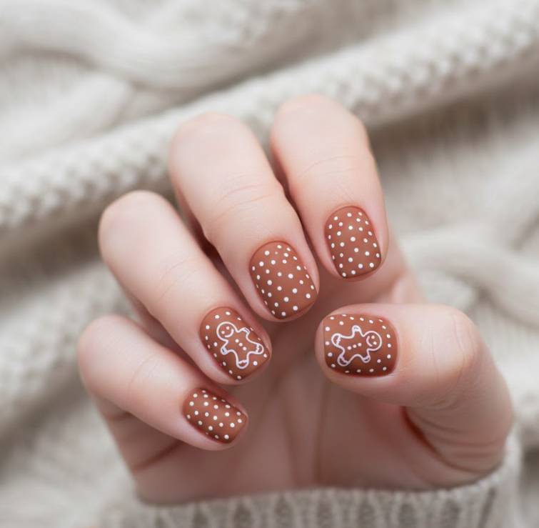 gingerbread nails
