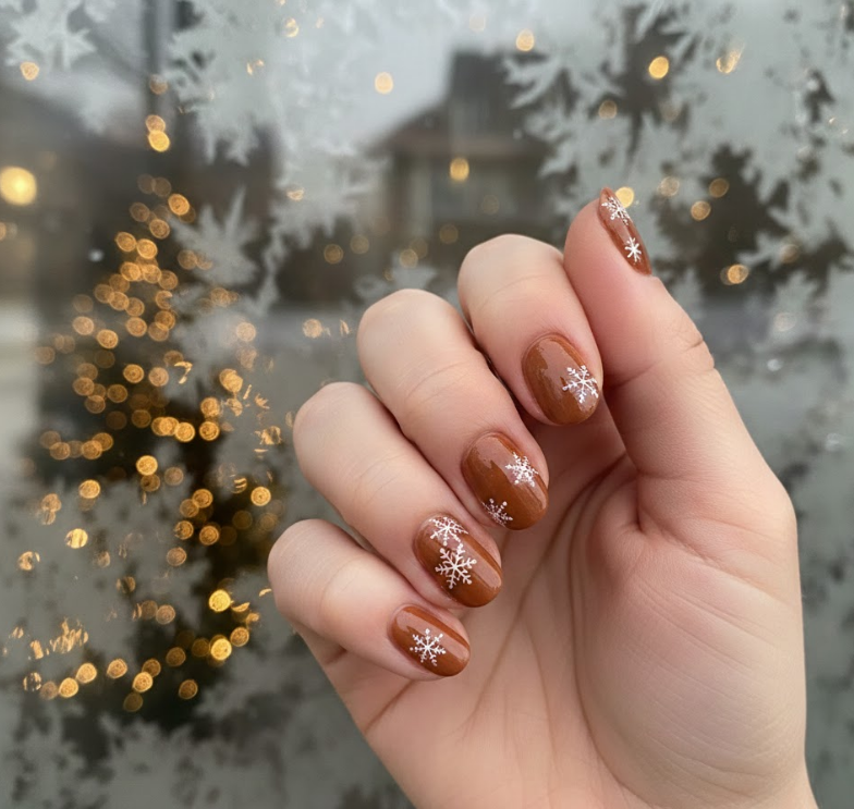 gingerbread nails