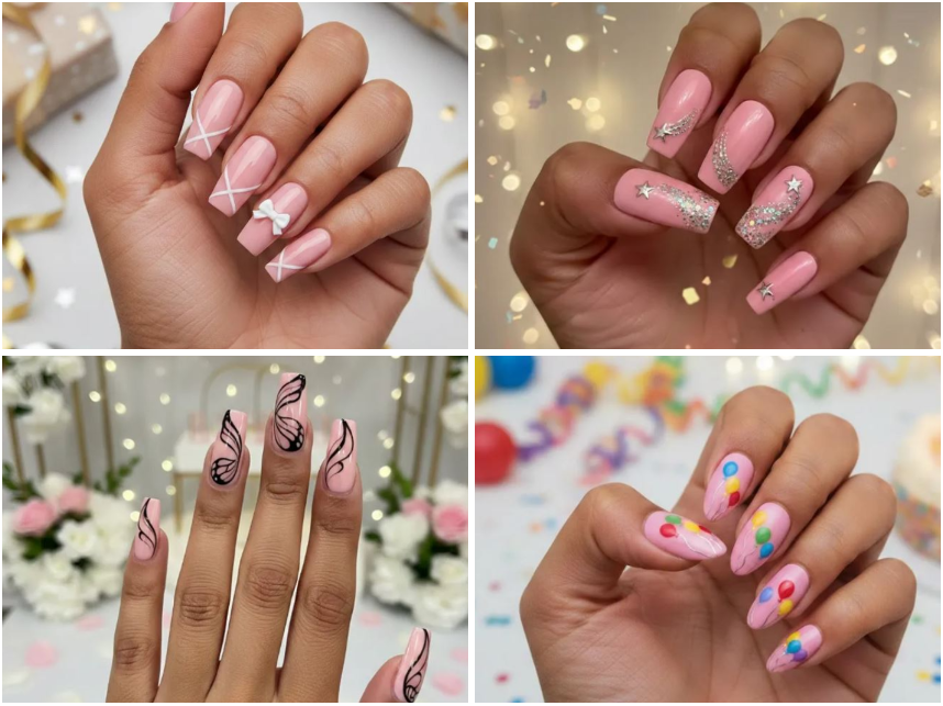 Top 30 Pink Birthday Nail Trends for a Flawless Celebration