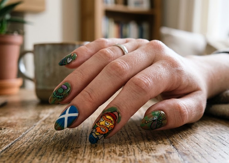 simpsons nails